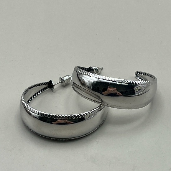 Jewelry - Silver Hoop Earrings